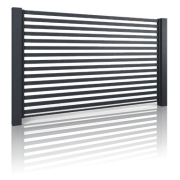 Wiśniowski Ogrodzenia aluminiowe MODERN AW.AL.102