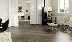 Ter Hurne Soya 1 - Luksusowe podłogi winylowe Pro Dąb Canberra Chevron 665.4 x 152.4 x 2.5