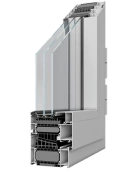 Wiśniowski Okno aluminiowe FUTURO MB-104