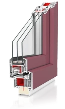 Wiśniowski Okno PVC PRIMO 82-ALU
