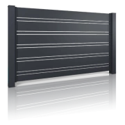Wiśniowski Ogrodzenia aluminiowe MODERN AW.AL.104