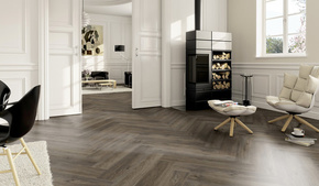 Ter Hurne Soya 1 - Luksusowe podłogi winylowe Pro Dąb Canberra jodełka 749.3 x 149.9 x 2.5